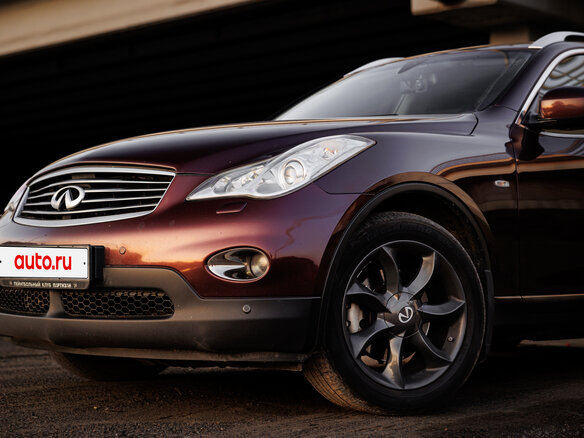 2011 Infiniti EX25 I (J50), пурпурный, 1799000 рублей - вид 2