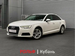 2018 Audi A4 V (B9), белый, 2150000 рублей, вид 1