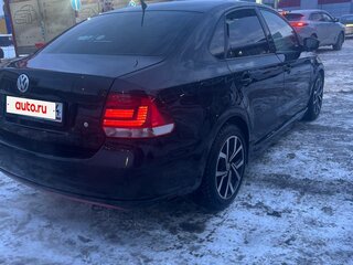 2013 Volkswagen Polo V, чёрный, 730000 рублей, вид 3