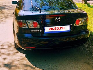2007 Mazda 6 I (GG) Рестайлинг, красный, 630000 рублей, вид 4