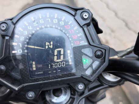 2018 Kawasaki ER-6N, чёрный, 580000 рублей, вид 1