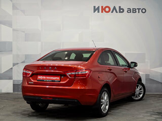 2015 Lada (ВАЗ) Vesta I, красный, 700000 рублей, вид 4