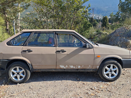 1989 Lada (ВАЗ) 2109, коричневый, 160000 рублей, вид 4