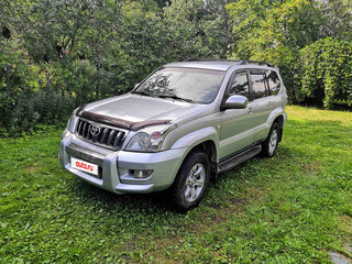 2005 Toyota Land Cruiser Prado 120 Series, серебристый, 1399000 рублей, вид 1