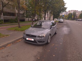 2007 Ford Focus II Рестайлинг, серый, 370000 рублей, вид 2