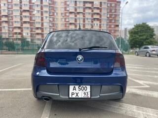 2008 BMW 1 серии 116i I (E81/E82/E87/E88) Рестайлинг, синий, 1150000 рублей, вид 3
