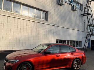 2019 BMW 3 серии 330i xDrive VII (G2x), красный, 3140000 рублей, вид 5