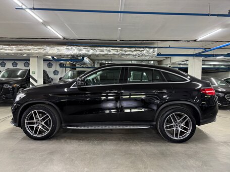 2018 Mercedes-Benz GLE Coupe 350 d I (C292), чёрный, 4600000 рублей, вид 3