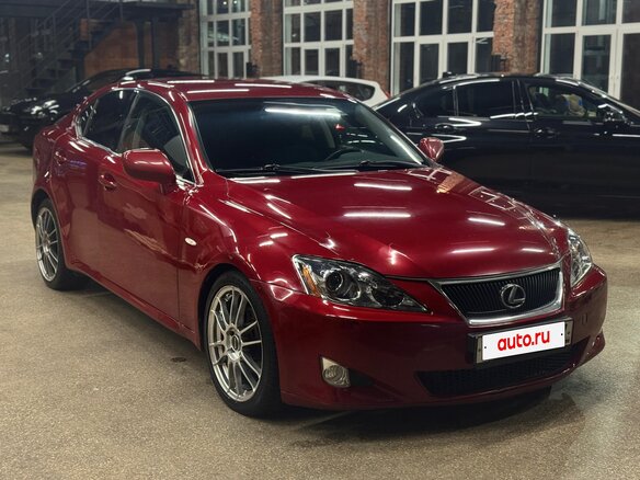 2008 Lexus IS 250 II Рестайлинг, красный, 1300000 рублей - вид 5