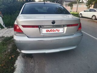 2001 BMW 7 серии 745i IV (E65/E66), серебристый, 600000 рублей, вид 2