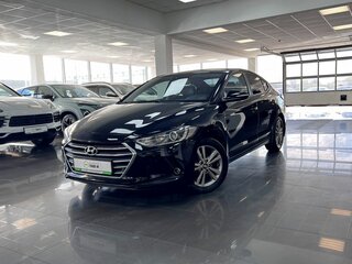 2016 Hyundai Elantra VI (AD), чёрный, 1295000 рублей, вид 1
