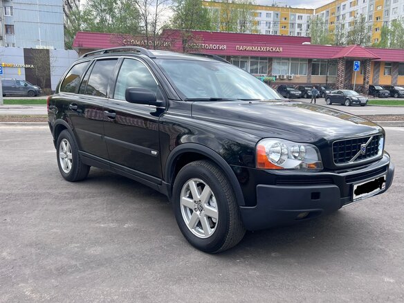 2006 Volvo XC90 I, чёрный, 830000 рублей - вид 1