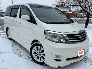 2008 Toyota Alphard I Рестайлинг, белый, 1600000 рублей, вид 1