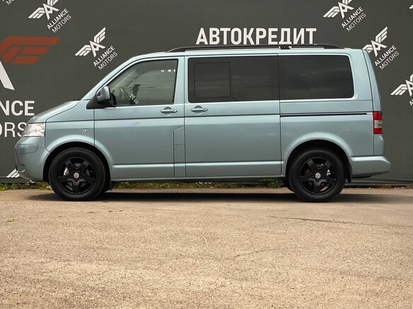 2007 Volkswagen Multivan T5, голубой, 1865000 рублей - вид 3