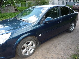 2008 Opel Vectra C Рестайлинг, синий, 600000 рублей, вид 4