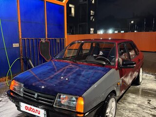 1999 Lada (ВАЗ) 21099, красный, 150000 рублей, вид 2