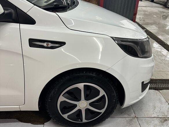 2015 Kia Rio III, белый, 940000 рублей - вид 7
