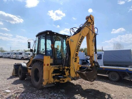 2023 New Holland B80B, жёлтый, 7225700 рублей, вид 4