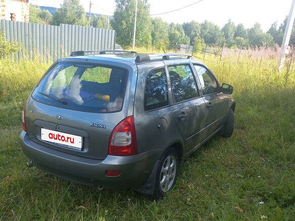 2011 Lada (ВАЗ) Kalina I, серый, 365500 рублей - вид 4
