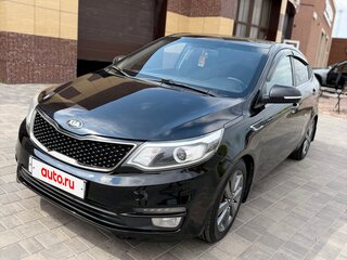 2015 Kia Rio III Рестайлинг, чёрный, 1150000 рублей, вид 1
