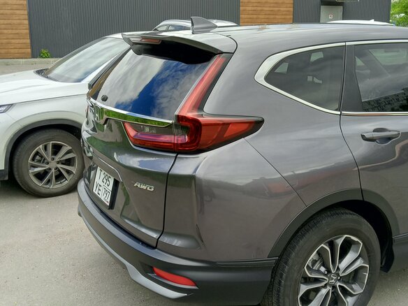 2021 Honda CR-V V, серый, 3250000 рублей - вид 9
