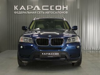 2012 BMW X3 20i xDrive II (F25), синий, 1690000 рублей, вид 3