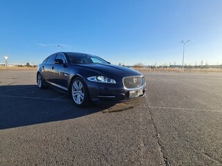 2014 Jaguar XJ Long IV (X351), синий, 2500000 рублей, вид 1