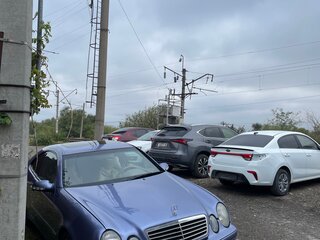 1998 Mercedes-Benz CLK-Класс 320 I (W208), синий, 450000 рублей, вид 1