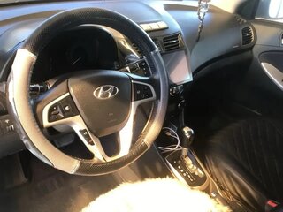 2012 Hyundai Solaris I, белый, 835000 рублей, вид 2