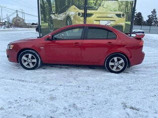 2008 Mitsubishi Lancer X, красный, 590000 рублей, вид 4