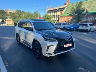 2020 Lexus LX 570 III Рестайлинг 2, белый, 13300000 рублей, вид 3