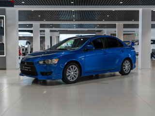 2010 Mitsubishi Lancer X, синий, 795000 рублей, вид 1