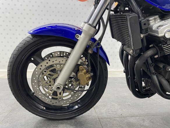 2007 Honda CB 400 Super Four, синий, 355000 рублей - вид 9