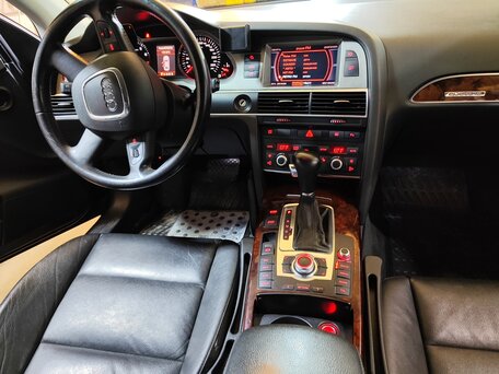2006 Audi A6 III (C6), чёрный, 1500000 рублей, вид 3