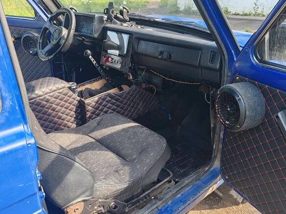 2000 Lada (ВАЗ) 2121 (4x4) I Рестайлинг, голубой, 250000 рублей - вид 4