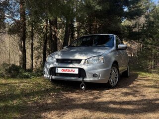 2008 Lada (ВАЗ) Kalina I, серый, 240000 рублей, вид 2