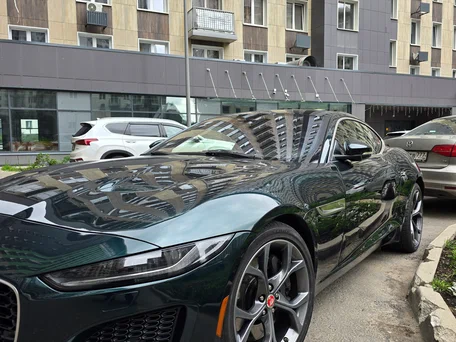 2021 Jaguar F-Type I Рестайлинг 2, зелёный, 5800000 рублей, вид 4