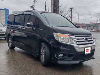 2012 Honda Stepwgn Spada IV Рестайлинг, чёрный, 1700000 рублей, вид 3