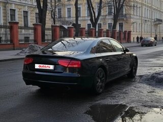2012 Audi A8 Long III (D4), чёрный, 2350000 рублей, вид 3