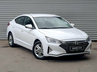 2020 Hyundai Elantra VI (AD) Рестайлинг, белый, 1575000 рублей, вид 3