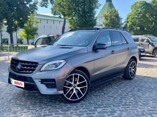 2014 Mercedes-Benz M-Класс 400 III (W166), серый, 2700000 рублей, вид 1