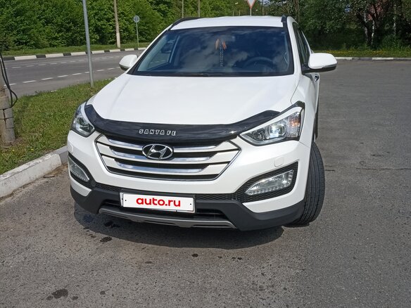 2014 Hyundai Santa Fe III, белый, 1777000 рублей - вид 1