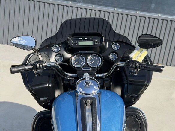 2010 Harley-Davidson Road Glide, голубой, 1350000 рублей - вид 20