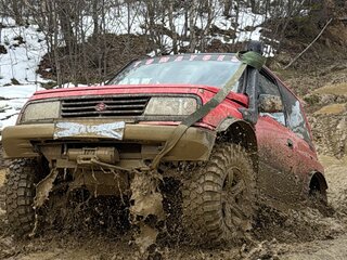 1995 Suzuki Vitara I, красный, 800000 рублей, вид 1