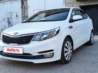 2015 Kia Rio III Рестайлинг, белый, 790000 рублей, вид 1