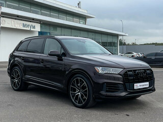 2021 Audi Q7 55 TFSI II (4M) Рестайлинг, коричневый, 4750000 рублей, вид 3