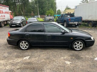 2007 Kia Spectra I Рестайлинг 2, чёрный, 450000 рублей, вид 2