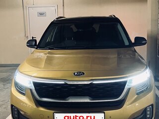 2020 Kia Seltos I, жёлтый, 2470500 рублей, вид 3