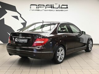 2012 Mercedes-Benz C-Класс 180 BlueEFFICIENCY III (W204) Рестайлинг, коричневый, 1579900 рублей, вид 3