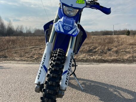 2008 Yamaha WR450F, синий, 420000 рублей, вид 3
